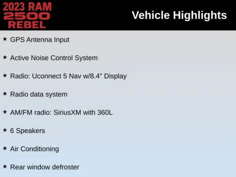 Photos of 2023 Ram 2500 Rebel for sale in Warrensburg, MO at Warrensburg Ford