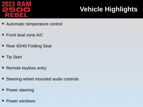 More photos of 2023 Ram 2500 Rebel at Warrensburg Ford, MO