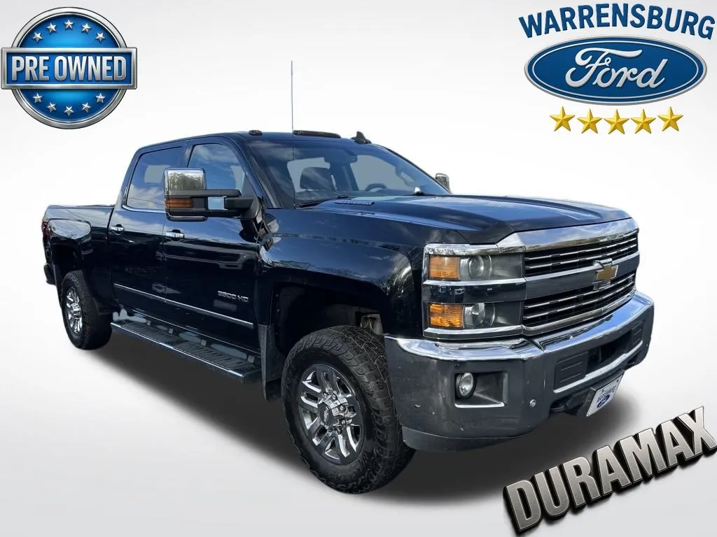 Black 2016 Chevrolet Silverado 3500HD LTZ for sale in Warrensburg, MO