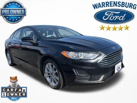 Black 2020 Ford Fusion SE for sale in Warrensburg, MO
