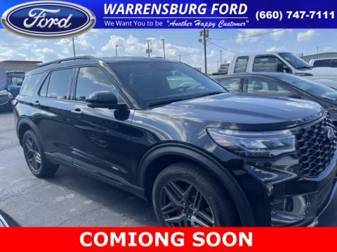 Black 2025 Ford Explorer ST-Line for sale in Warrensburg, MO