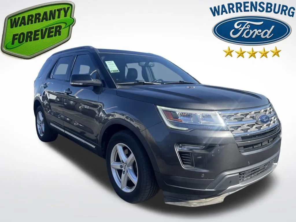 Gray 2018 Ford Explorer XLT for sale in Warrensburg, MO