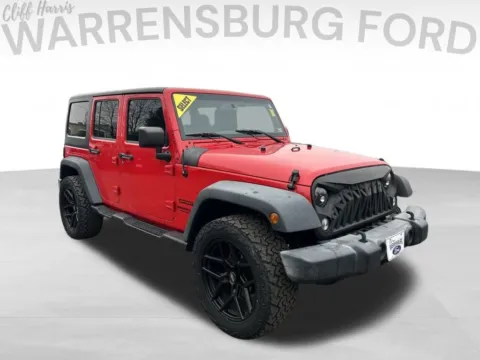 Red 2015 Jeep Wrangler Unlimited Sport for sale in Warrensburg, MO