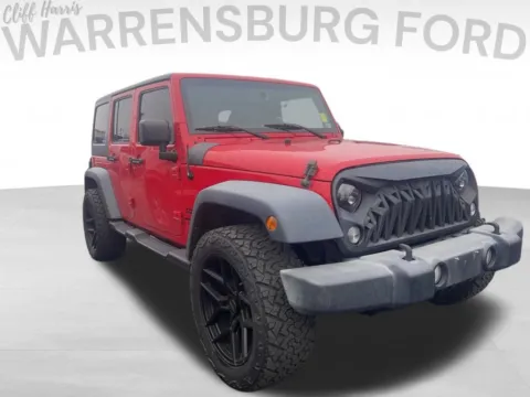 Red 2015 Jeep Wrangler Unlimited Sport for sale in Warrensburg, MO