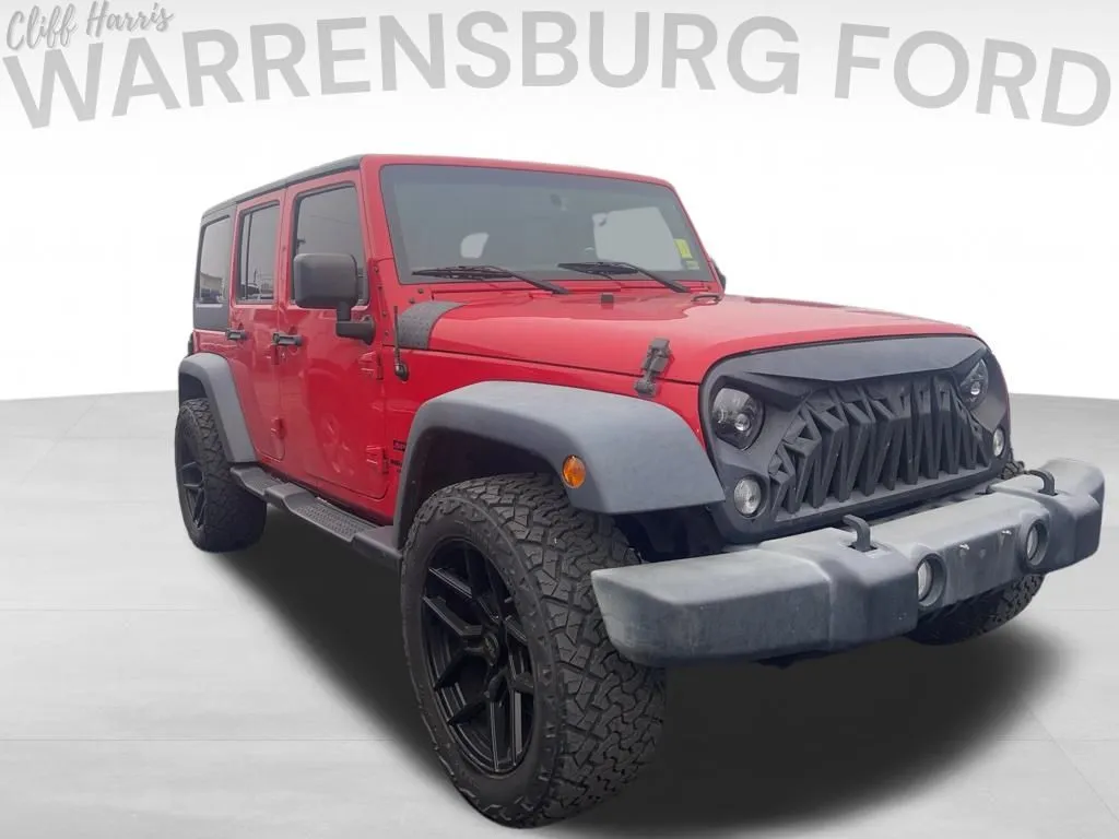 Red 2015 Jeep Wrangler Unlimited Sport for sale in Warrensburg, MO