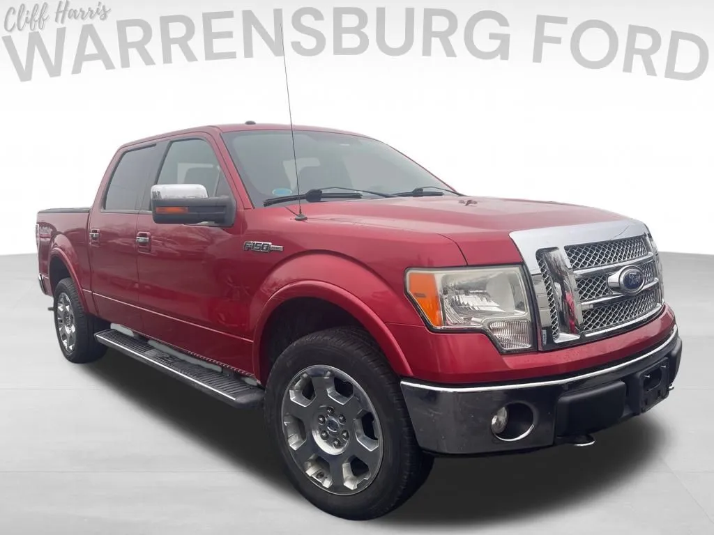 Red 2010 Ford F-150 Lariat for sale in Warrensburg, MO