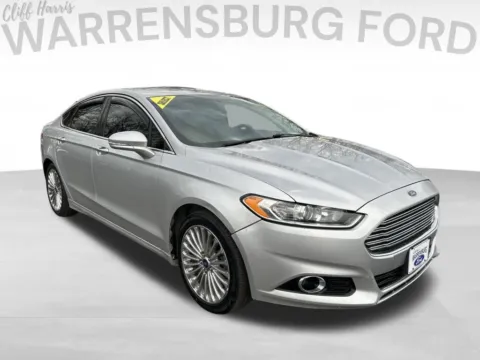 Silver 2015 Ford Fusion Titanium for sale in Warrensburg, MO