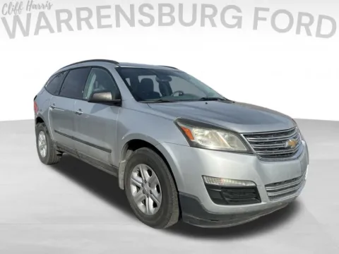 Silver 2013 Chevrolet Traverse LS for sale in Warrensburg, MO