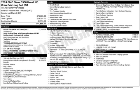 Another view of 2024 GMC Sierra 3500HD Denali for sale in Warrensburg, MO at Warrensburg Ford