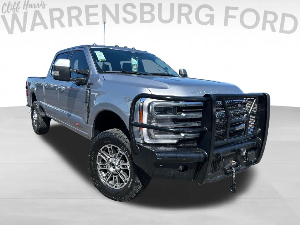 Silver 2023 Ford F-350SD Limited for sale in Warrensburg, MO