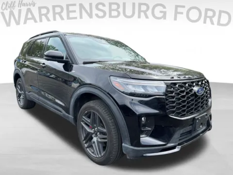 Black 2025 Ford Explorer ST-Line for sale in Warrensburg, MO
