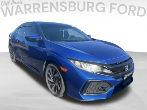 Blue 2017 Honda Civic LX for sale in Warrensburg, MO