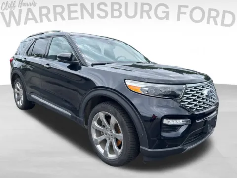Black 2020 Ford Explorer Platinum for sale in Warrensburg, MO