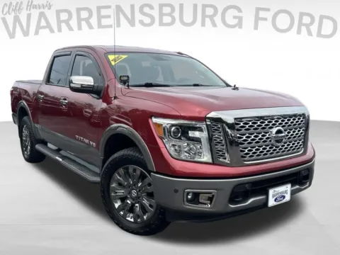 Red 2019 Nissan Titan Platinum Reserve for sale in Warrensburg, MO