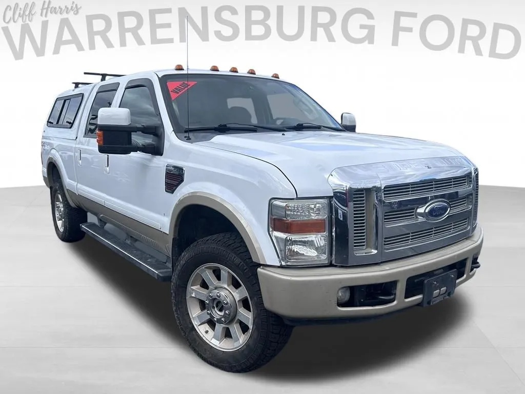 White 2008 Ford F-250SD King Ranch for sale in Warrensburg, MO