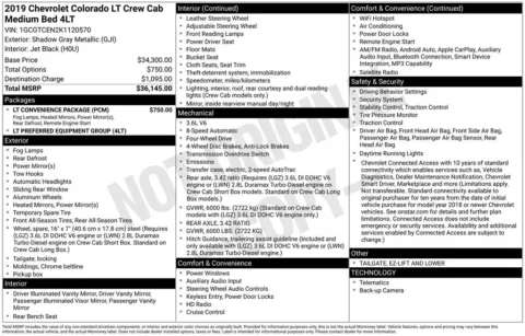 Another view of 2019 Chevrolet Colorado LT for sale in Warrensburg, MO at Warrensburg Ford