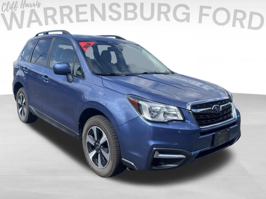 Blue 2017 Subaru Forester 2.5i Premium for sale in Warrensburg, MO