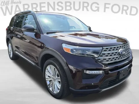 Red 2023 Ford Explorer Limited for sale in Warrensburg, MO