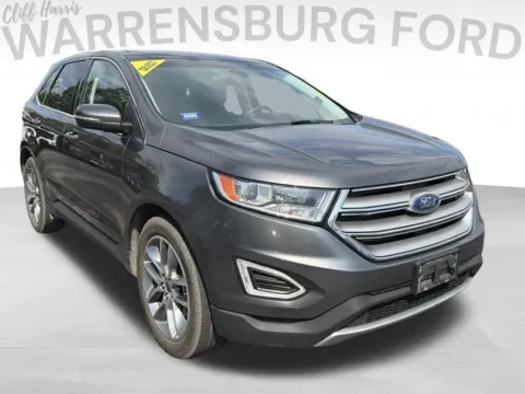Gray 2015 Ford Edge Titanium for sale in Warrensburg, MO