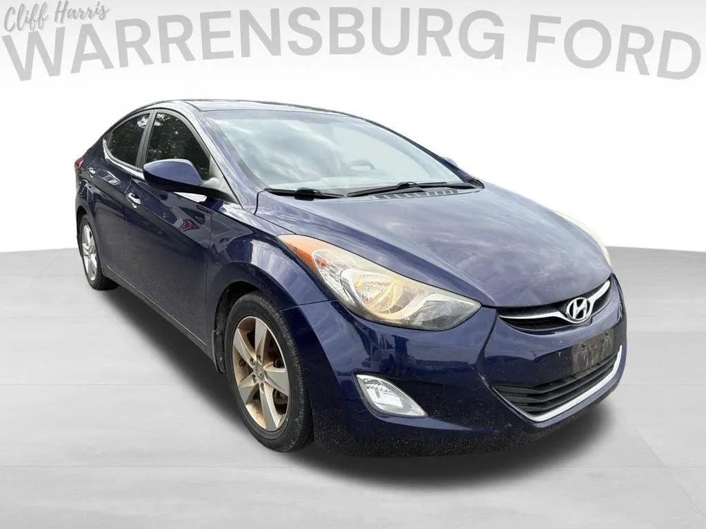 Blue 2013 Hyundai Elantra GLS for sale in Warrensburg, MO