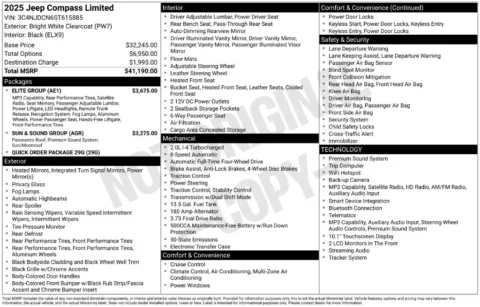 Another view of 2025 Jeep Compass Limited for sale in Warrensburg, MO at Warrensburg Ford