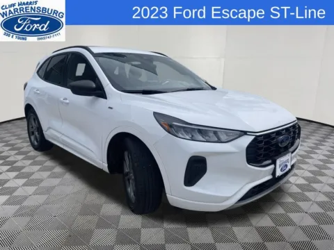 White 2023 Ford Escape ST-Line for sale in Warrensburg, MO