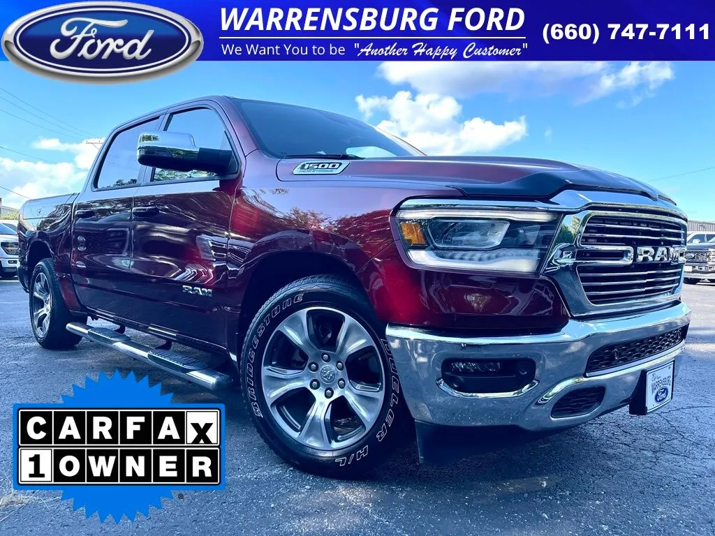 Red 2023 Ram 1500 Laramie for sale in Warrensburg, MO
