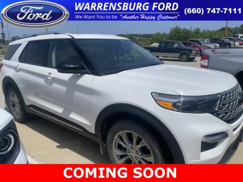 White 2021 Ford Explorer Limited for sale in Warrensburg, MO