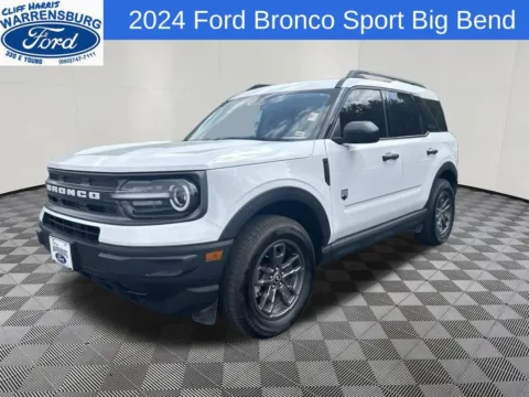 White 2024 Ford Bronco Sport Big Bend for sale in Warrensburg, MO