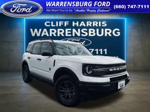White 2024 Ford Bronco Sport Big Bend for sale in Warrensburg, MO