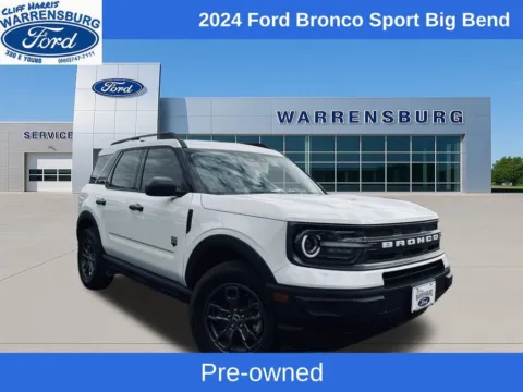 White 2024 Ford Bronco Sport Big Bend for sale in Warrensburg, MO