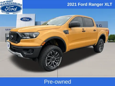 Orange 2021 Ford Ranger XLT for sale in Warrensburg, MO