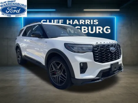 White 2025 Ford Explorer ST-Line for sale in Warrensburg, MO