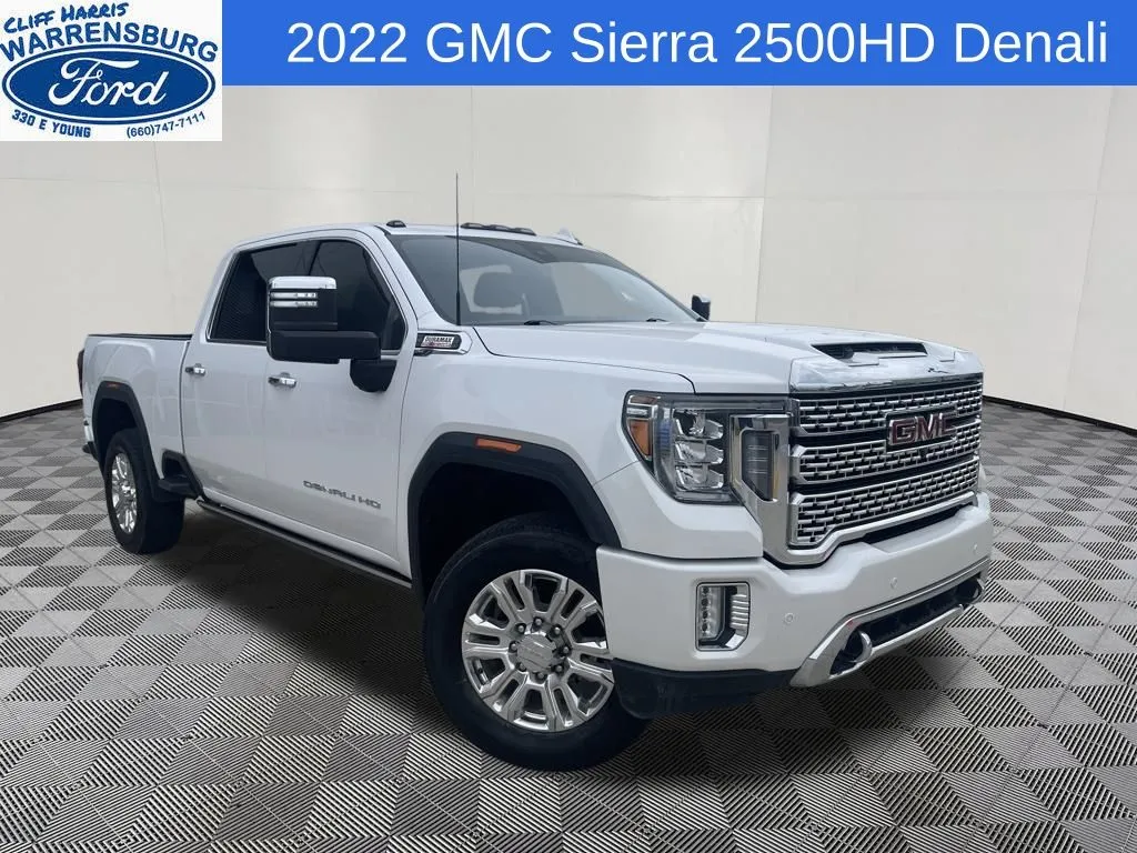 White 2022 GMC Sierra 2500HD Denali for sale in Warrensburg, MO