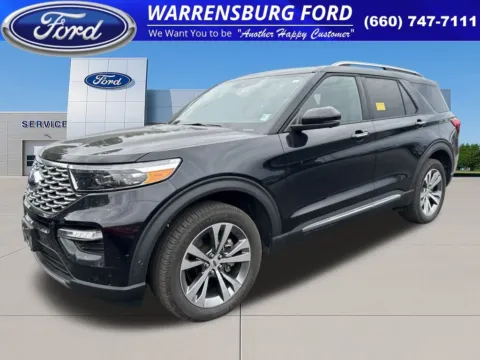 Another view of 2020 Ford Explorer Platinum for sale in Warrensburg, MO at Warrensburg Ford