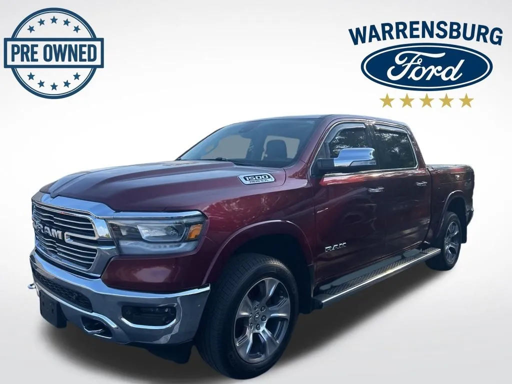 Red 2020 Ram 1500 Laramie for sale in Warrensburg, MO