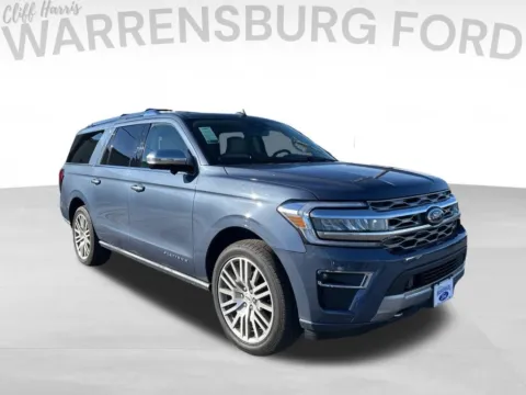 Blue 2023 Ford Expedition Max Platinum for sale in Warrensburg, MO