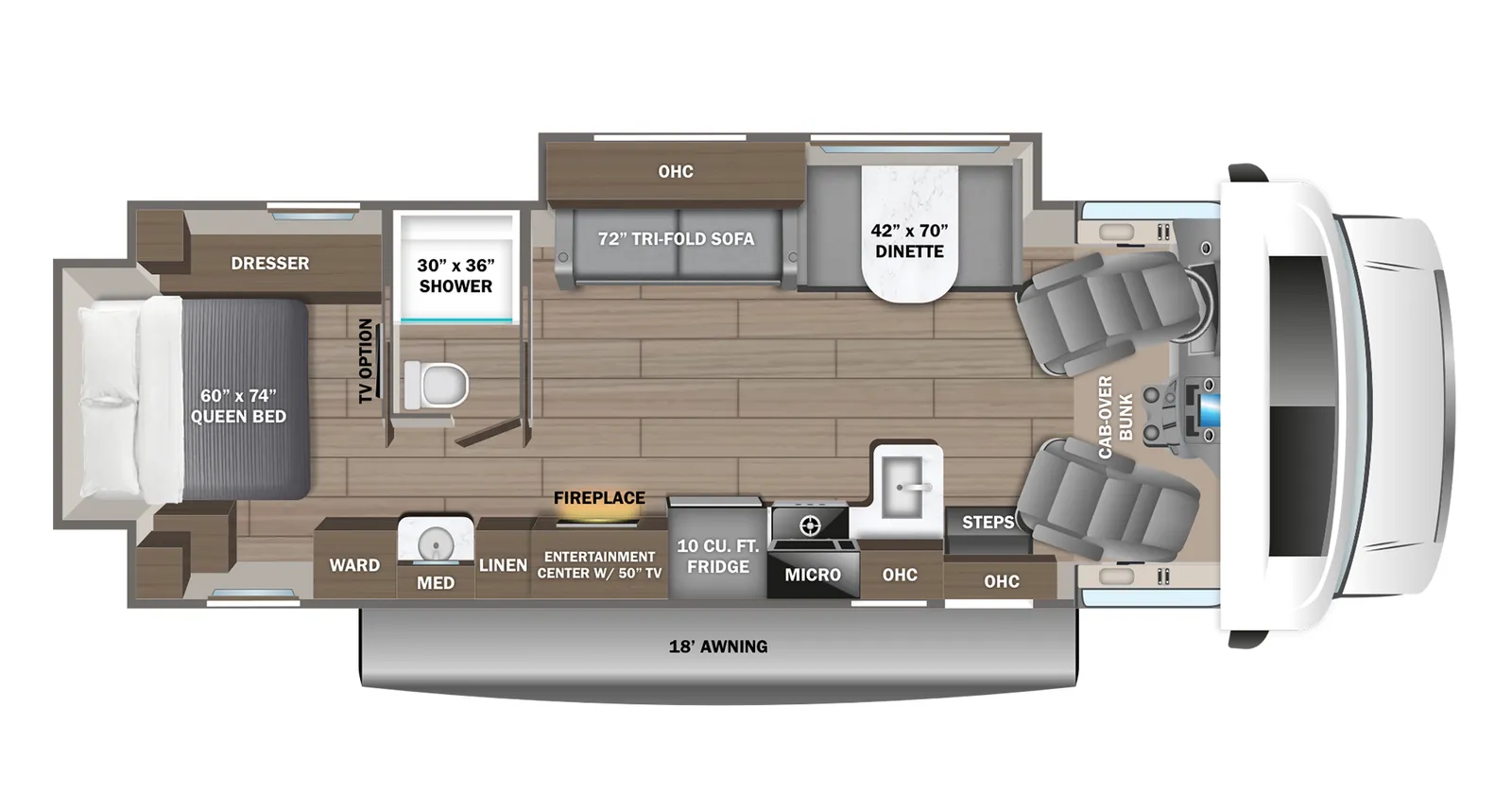 2026 Jayco Greyhawk 30Z floorplan
