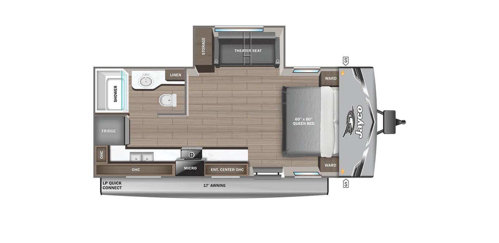 2027 Jayco Jay-Flight 200MKSW floorplan