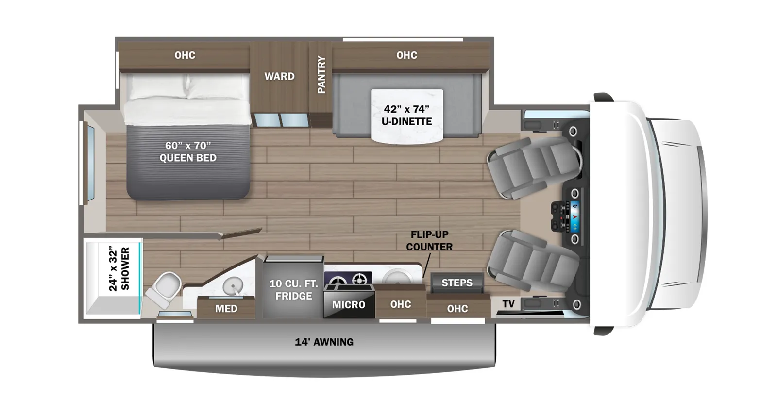 2026 Jayco MELBOURNE 24L floorplan