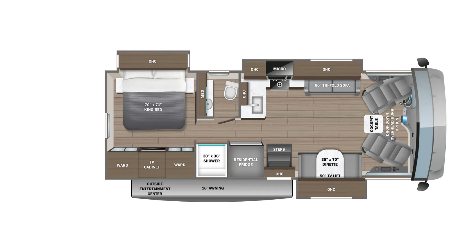 2026 Jayco Precept 31UL floorplan