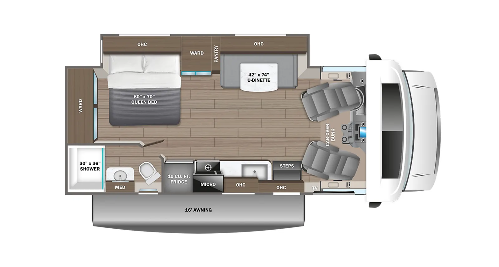 2026 Jayco Redhawk 24B floorplan