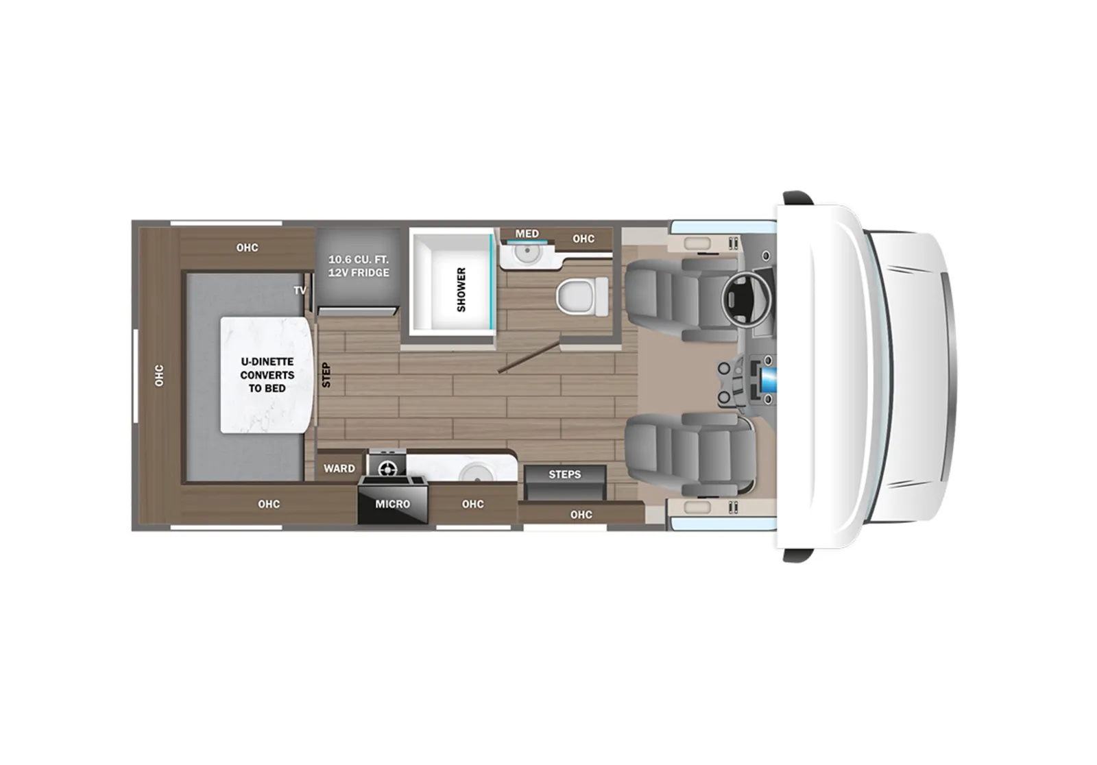 2027 Jayco REDHAWK SE 20LF floorplan
