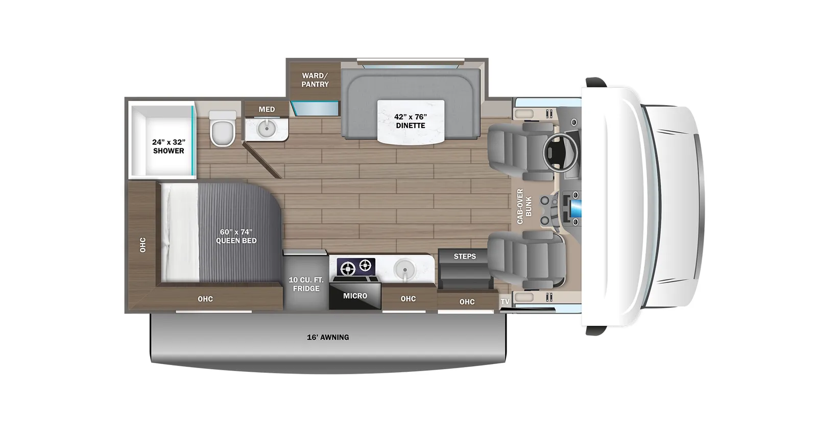 2026 Jayco Redhawk SE 22A floorplan