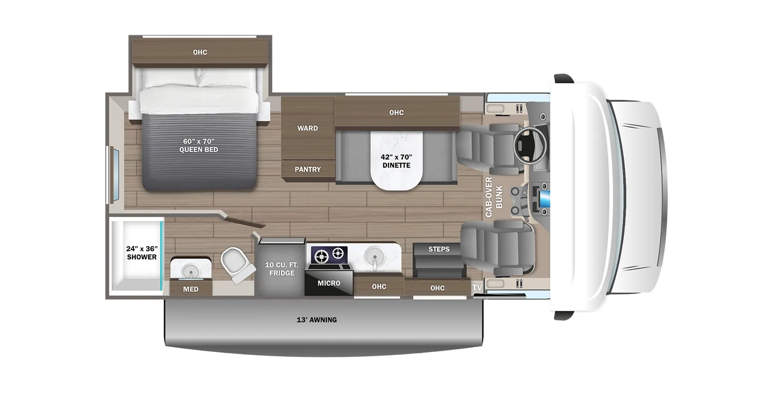 2026 Jayco Redhawk SE 22CF floorplan