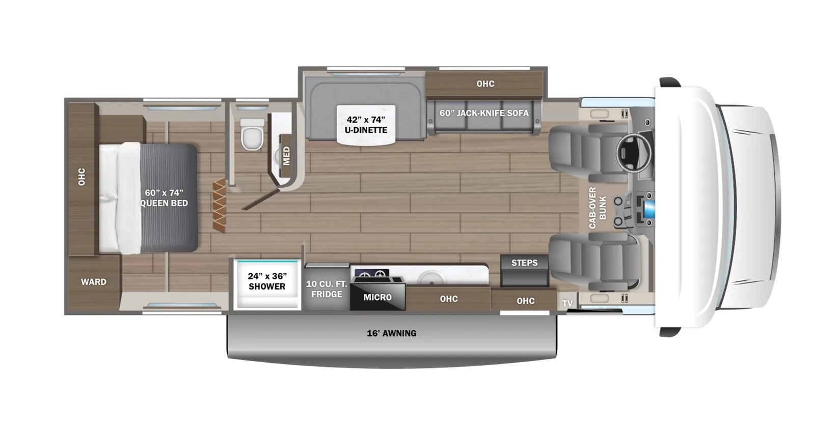 2026 Jayco Redhawk SE 29KF floorplan