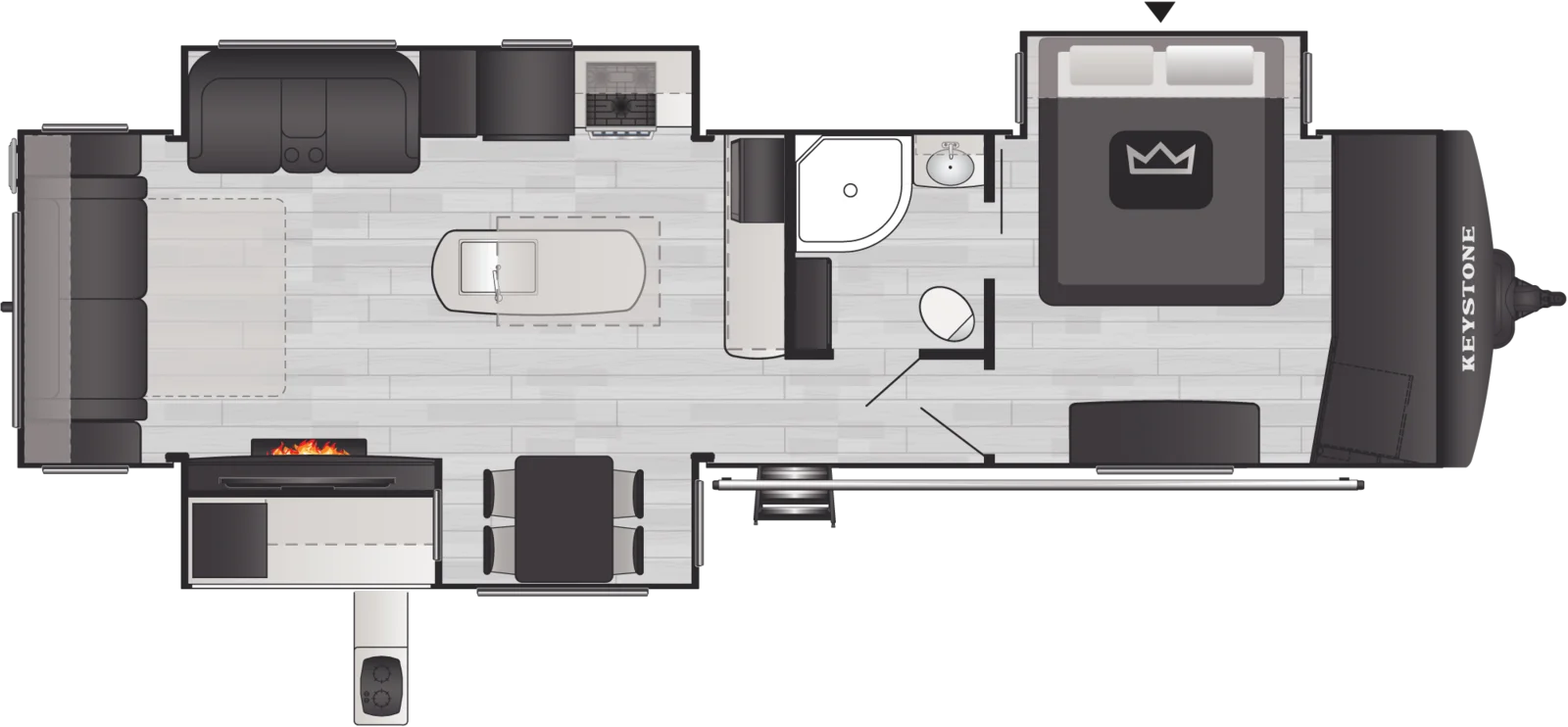 2026 Keystone RV Outback 330RL floorplan