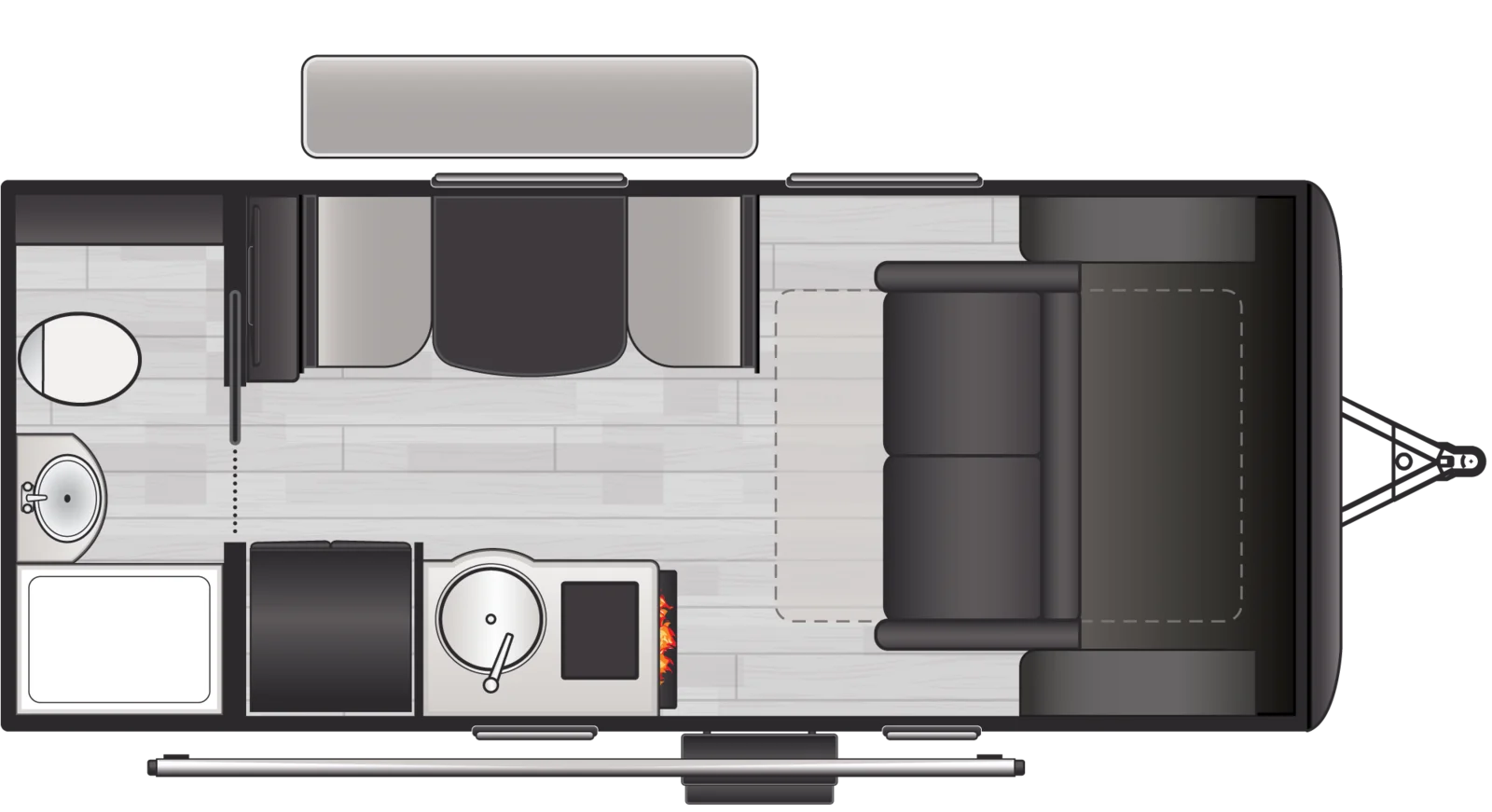 2026 Keystone RV Reign 15RB floorplan