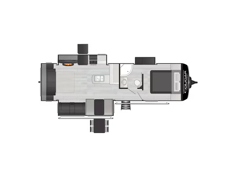 2023 Keystone RV Cougar 29RLSWE floorplan