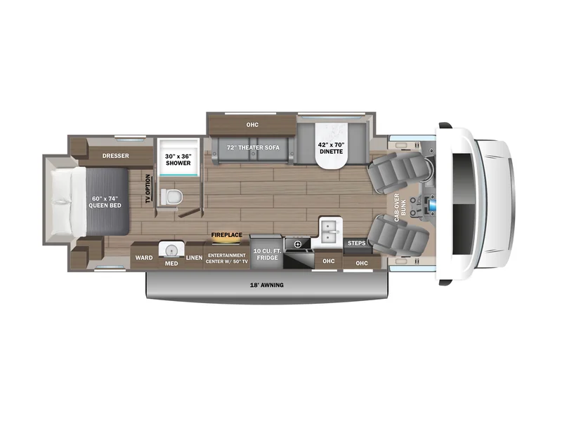 2024 Jayco Greyhawk 30Z floorplan